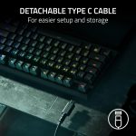 کيبورد گیمینگ ریزر مدل Razer Huntsman V2 Tenkeyless سوئیچ RED - تصویر 5