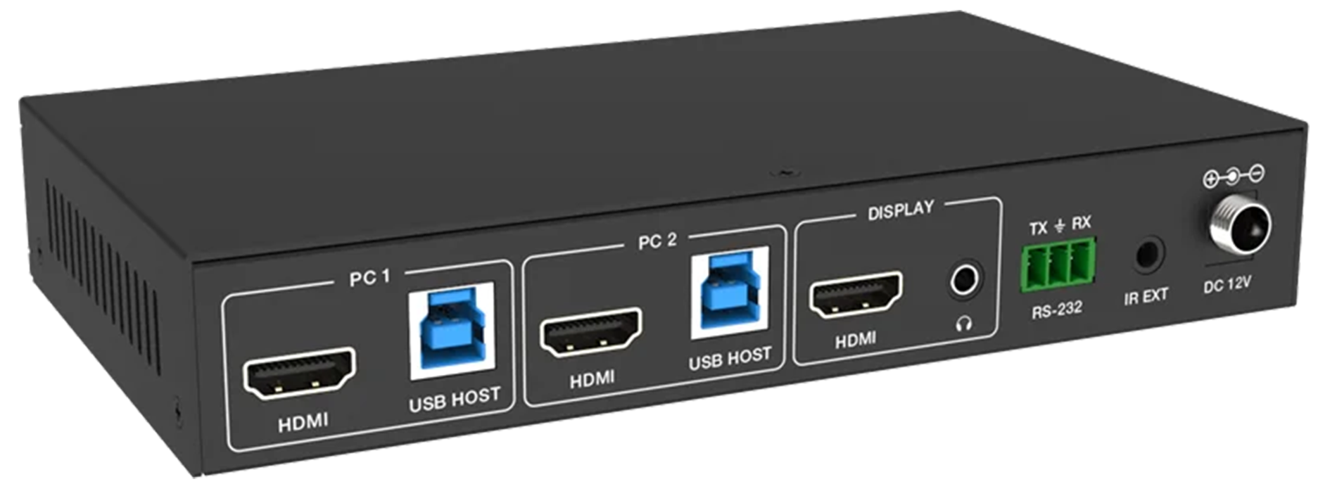سوییچ کی وی ام 2 پورت HDMI V2.0 برند فرانت مدل FARANET FN-K3H21