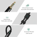 مبدل 1 به 2 صدا فیش 3.5 میلیمتری یوگرین مدل UGREEN AV141-30620 - تصویر 3
