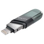 فلش مموری USB3.1 OTG Lightning سندیسک مدل SANDISK iXpand Flash Drive Flip ظرفیت 64GB - تصویر 4