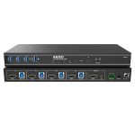 سوییچ کی وی ام 4 پورت HDMI V2.0 برند فرانت مدل FARANET FN-K3H41