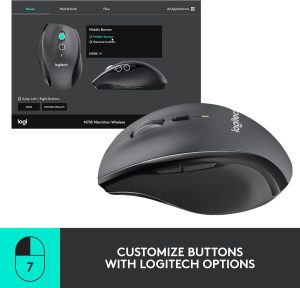 ماوس وایرلس لاجیتک مدل LOGITECH M705 - تصویر 2