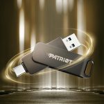 فلش مموری پاتريوت مدل PATRIOT Rage R550 32GB اتصال USB3.2 + OTG TYPE-C