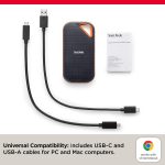 اس اس دی اکسترنال سن دیسک مدل SANDISK Extreme PRO E81 1TOO ظرفیت 1 ترابایت - تصویر 3