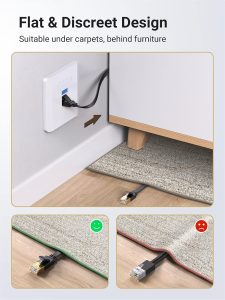 کابل شبکه CAT7 یوگرین مدل UGREEN NW106-11260 طول 1 متر - تصویر 2