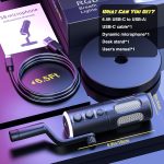 میکروفون رومیزی گیمینگ Facmogu SU8 - تصویر 9