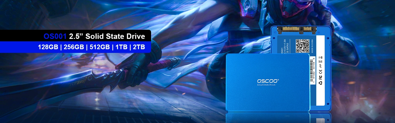 اس اس دی اینترنال اسکو مدل OSCOO Blue 001 128GB