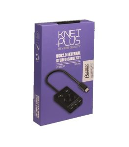کارت صدا اتصال Type-C کی‌نت پلاس مدل KP-S71 - تصویر 4