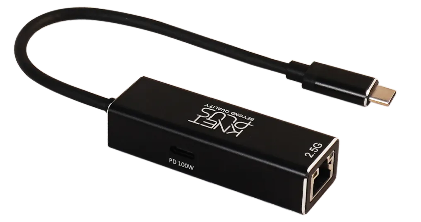 تبدیل Type-C به RJ45 2500 کی نت پلاس مدل KP-LA25P