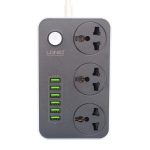 شارژر USB و چندراهی برق الدینیو مدل SC3604