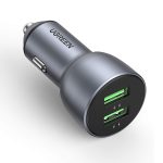 شارژر فندکی 36 وات یوگرین مدل UGREEN CD213-10144