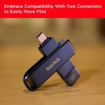 فلش مموری Lightning + Type-C سن‌دیسک مدل SANDISK Phone Drive SDIXD0N ظرفیت 128 گیگابایت - تصویر 2