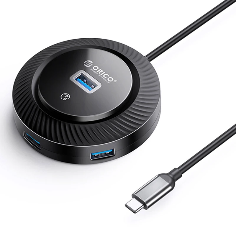 c3efd1765955be9eb12c8a89edc8035c929bd890_1759438985 هاب 4 پورت USB3.0 اوریکو مدل ORICO YK1-C2-03 اتصال Type-C