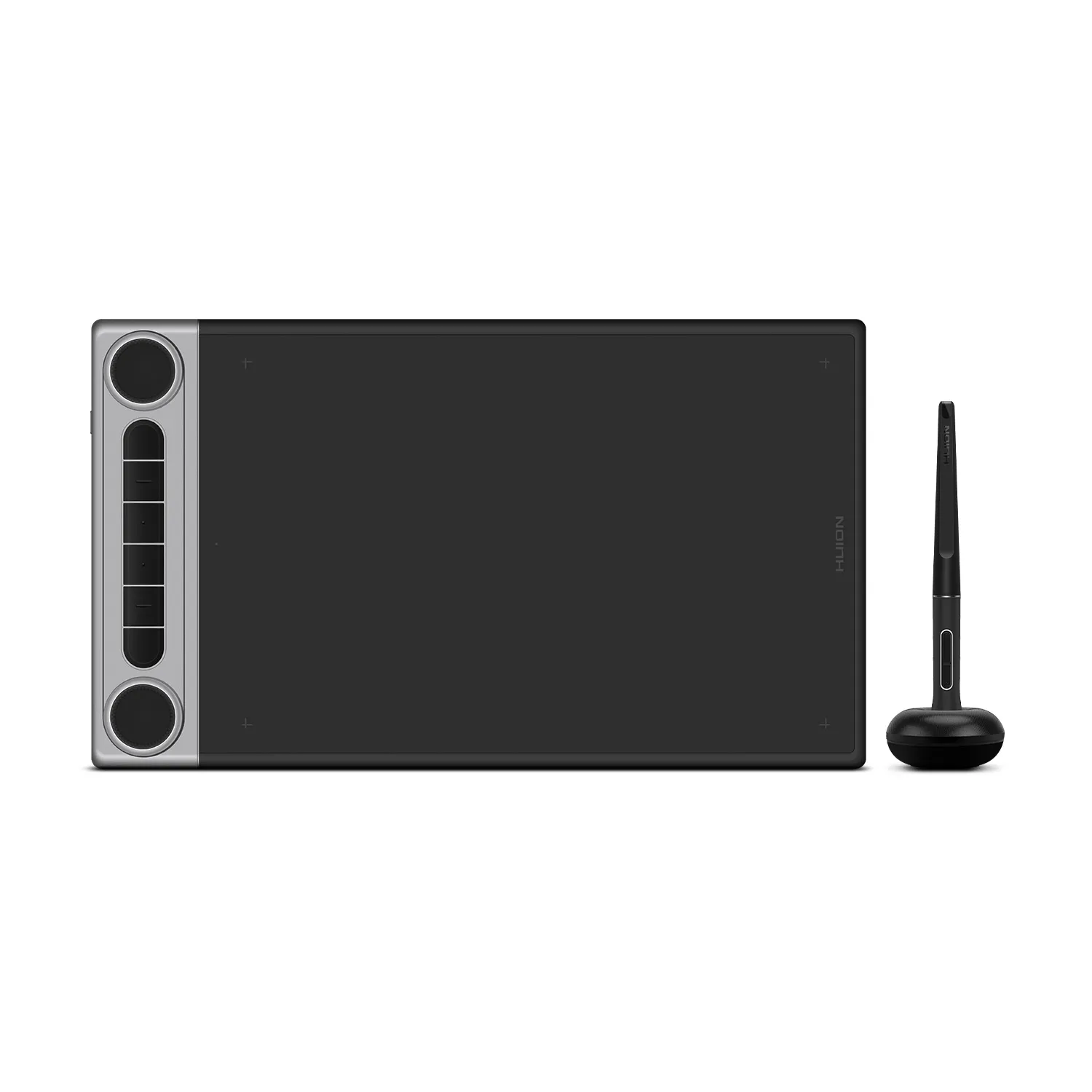 inspiroy-dial-2-pen-tablet-01_webp قلم نوری و ماوس پن هوئیون مدل HUION Q630M - تصویر 1