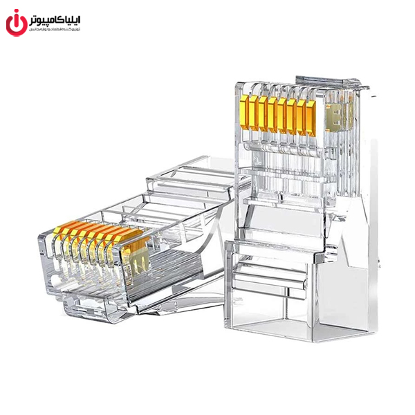 145 سوکت شبکه UTP CAT6 یوگرین مدل UGREEN NW120-60558