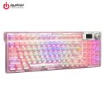 کيبورد گیمینگ سيم دار ، وايرلس و بلوتوثی آئولا مدل Aula F98 Pro White switch - تصویر 5