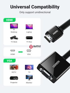 مبدل HDMI به VGA یوگرین مدل UGREEN CM611-90813 - تصویر 3