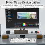 کيبورد گیمینگ سيم دار ، وايرلس و بلوتوثی آئولا مدل AULA F99 Yellow Switch - تصویر 5