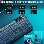 کيبورد گیمینگ سيم دار ، وايرلس و بلوتوثی آئولا مدل Aula F108 pro سوئیچ White - تصویر 2