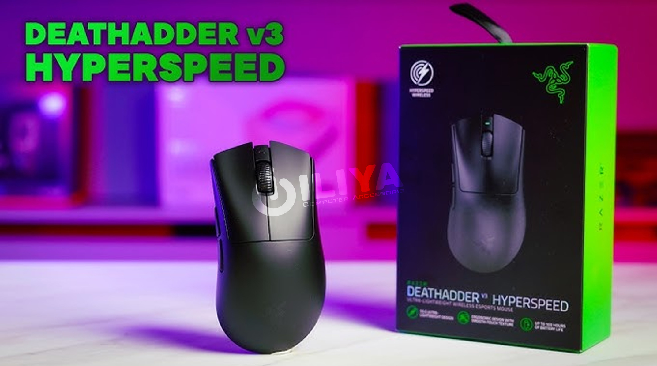 ماوس گیمینگ ریزر مدل RAZER DeathAdder V3