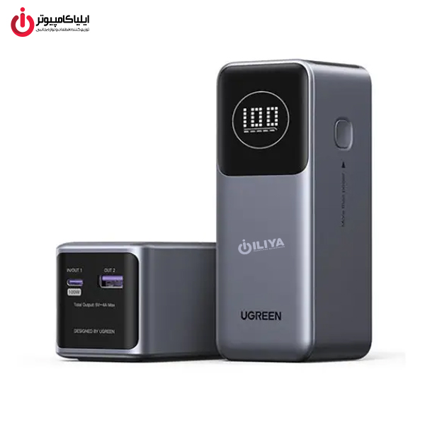 پاوربانک یوگرین مدل UGREEN PB724-35526B با ظرفیت 12000 میلی آمپر پاوربانک یوگرین مدل UGREEN PB724-35526B با ظرفیت 12000 میلی آمپر