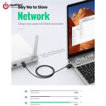 کابل شبکه F/FTP CAT7 یوگرین مدل UGREEN NW149-80417 طول 2 متر