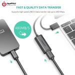 کابل افزایش طول USB2.0 یوگرین مدل UGREEN US121-10323 طول 15 متر