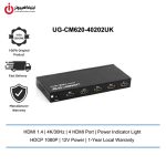اسپلیتر 4 پورت HDMI یوگرین مدل UGREEN CM620-40202