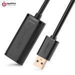 کابل افزایش طول USB2.0 یوگرین مدل UGREEN US121-10323 طول 15 متر