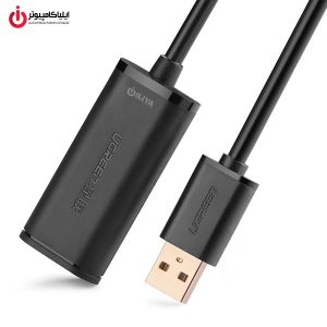 کابل افزایش طول USB2.0 یوگرین مدل UGREEN US121-10323 طول 15 متر