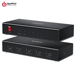 اسپلیتر 4 پورت HDMI یوگرین مدل UGREEN CM570-90514