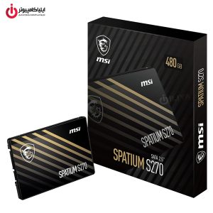 اس اس دی ام اس آی مدل MSI SPATIUM S270 ظرفیت 480GB