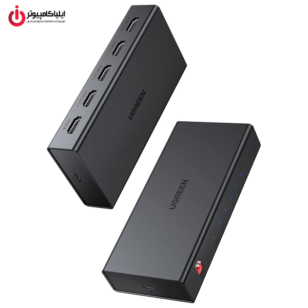 اسپلیتر 4 پورت HDMI یوگرین مدل UGREEN CM570-90514 اسپلیتر 4 پورت HDMI یوگرین مدل UGREEN CM570-90514