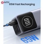 پاوربانک یوگرین مدل UGREEN PB724-35526B با ظرفیت 12000 میلی آمپر