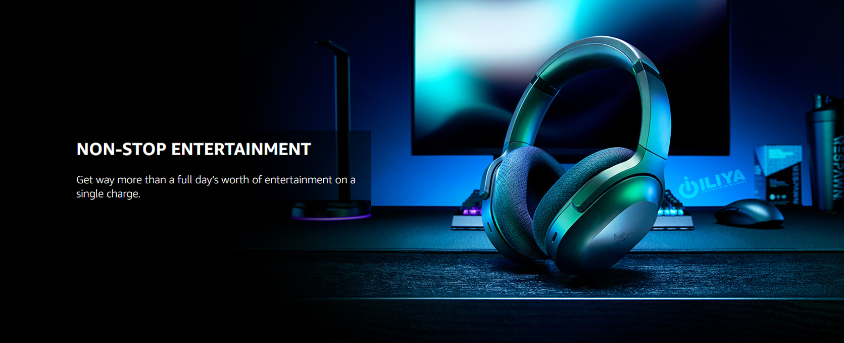هدست شارژی ریزر مدل RAZER Barracuda