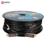 کابل HDMI V2.1 فیبر نوری کی نت پلاس مدل K-NET PLUS KP-CHAOC211000 طول 100 متر