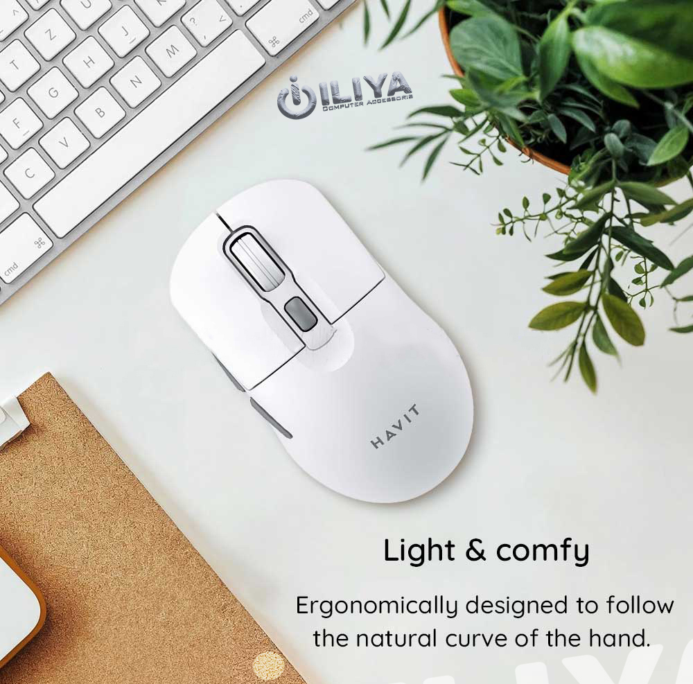 ماوس وایرلس و بلوتوثی هویت مدل HAVIT MS59WB