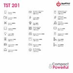 پاور استیشن 200 وات تسکو مدل TSCO TST 201 ظرفیت 32000 میلی آمپر ساعت