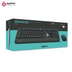 کیبورد و ماوس وایرلس لاجیتک مدل LOGITECH MK540