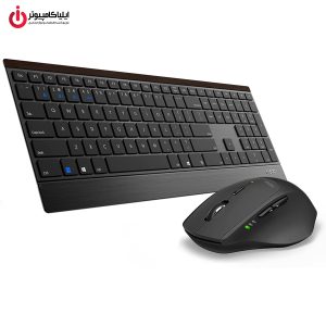 کیبورد و موس وایرلس و بلوتوثی رپو مدل RAPOO 9500M