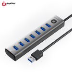 هاب یو اس بی 7 پورت USB3.0 اوریکو مدل ORICO CL7U-U3-10