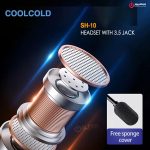 هدست اپراتوری کول کلد مدل Coolcold SH-10 مجهز به سوکت RJ11