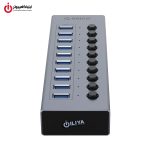 هاب یو اس بی آداپتوری 10 پورت USB3.0 اوریکو مدل ORICO BT2U3-10AB