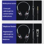 هدست اپراتوری کول کلد مدل Coolcold SH-10 مجهز به سوکت RJ11