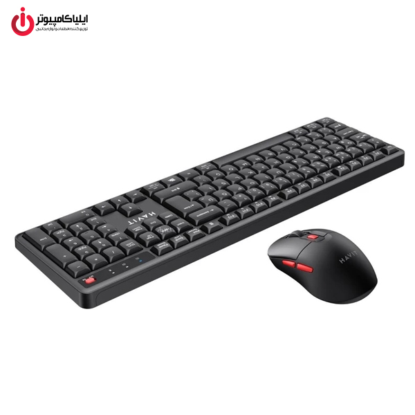 9985552 کیبورد و ماوس وایرلس و بلوتوثی هویت مدل HAVIT KB261WB