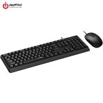 کیبورد و موس سیم دار رپو مدل RAPOO X130 PRO