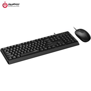 کیبورد و موس سیم دار رپو مدل RAPOO X130 PRO