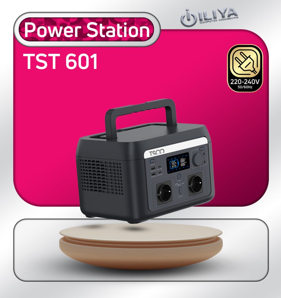 پاور استیشن 600 وات تسکو مدل TSCO TST 601 ظرفیت 160000 میلی آمپر ساعت