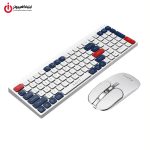 کیبورد و موس وایرلس و بلوتوثی هویت مدل HAVIT KB830WB