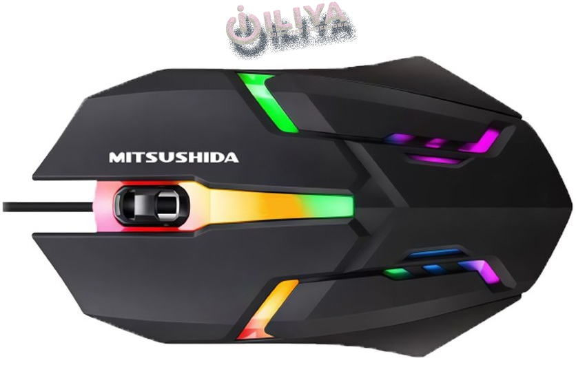 خرید موس گیمینگ میتسوشیدا مدل MITSUSHIDA KC-X1 از ایلیاکامپیوتر مشهد